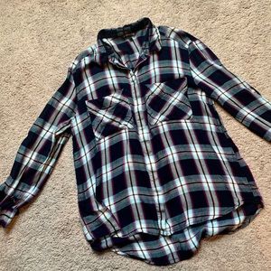 Plaid button up